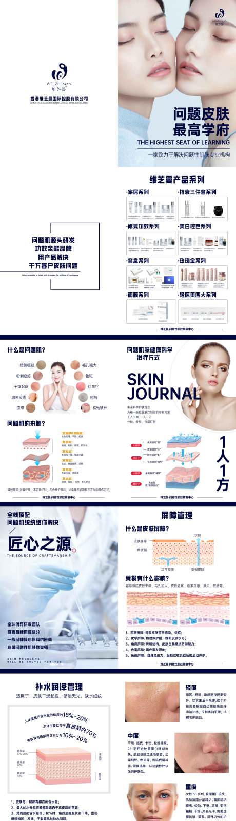 源文件下载【美容院皮肤问题宣传册子】编号：27450020908461476