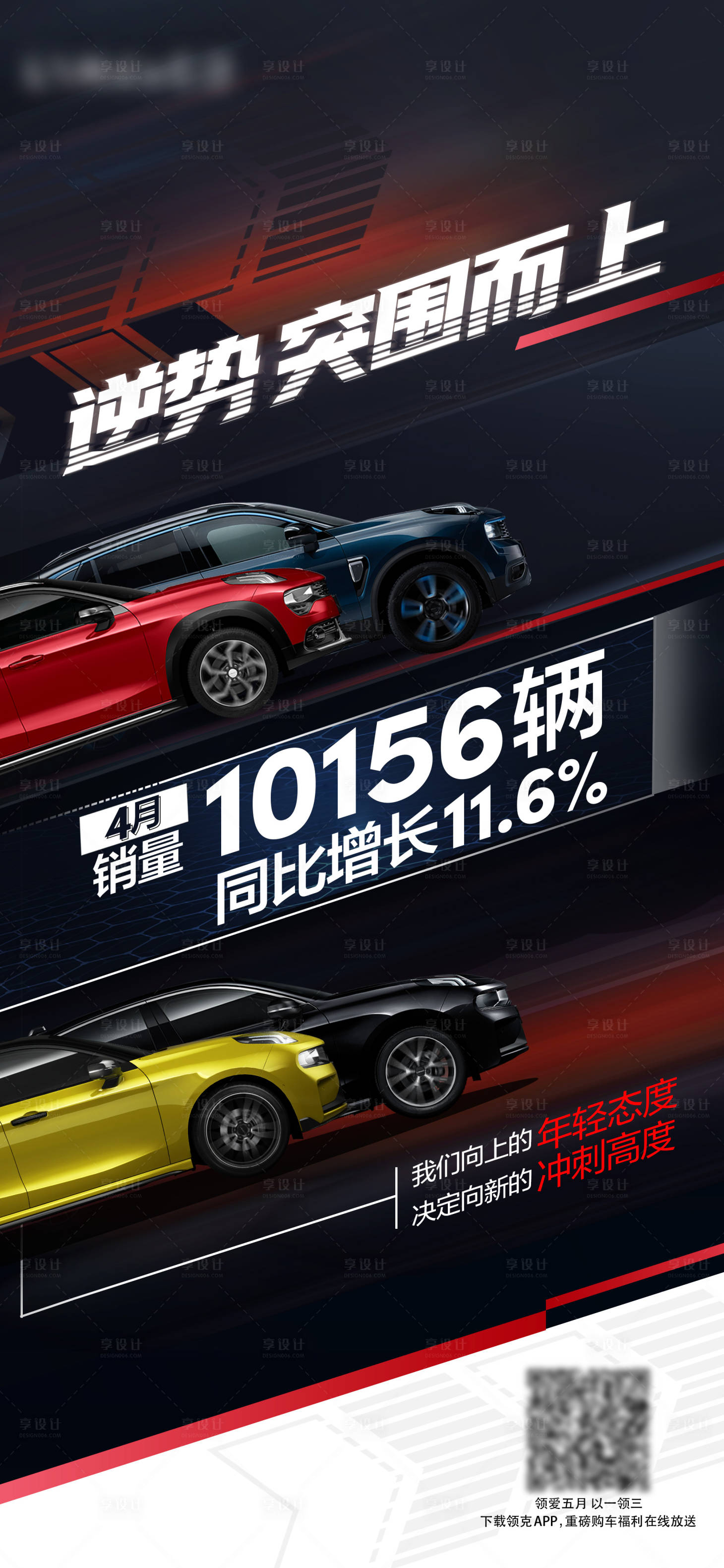 源文件下載【汽車海報銷量海報】編號：16610021224127901