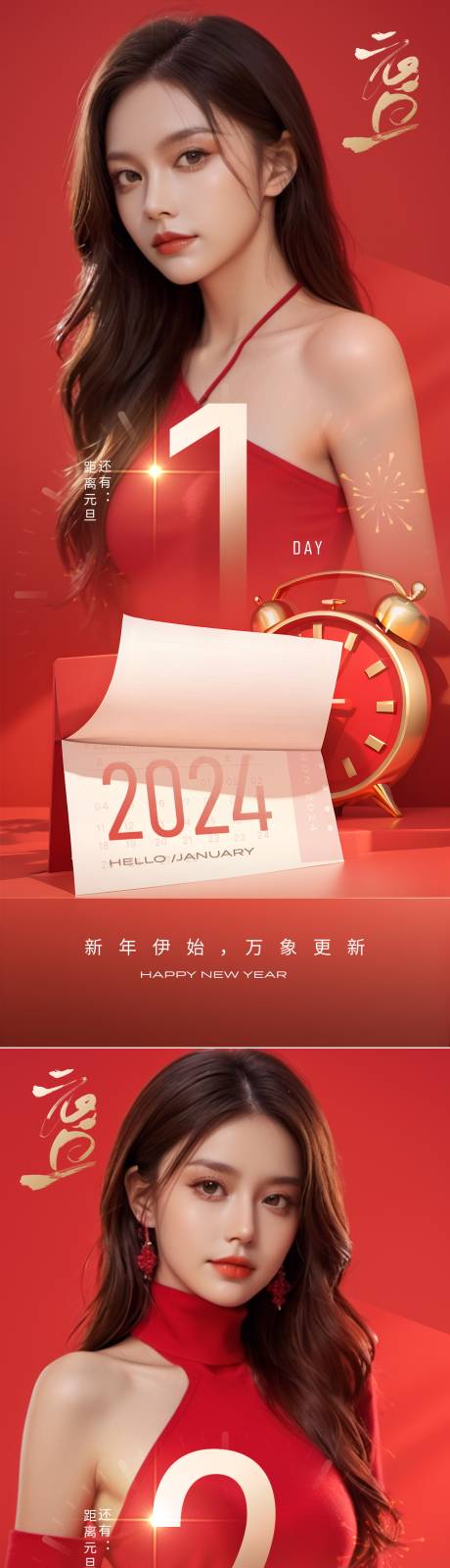 源文件下載【享設計】搜索編號：80010021142918483【醫美新年海報】