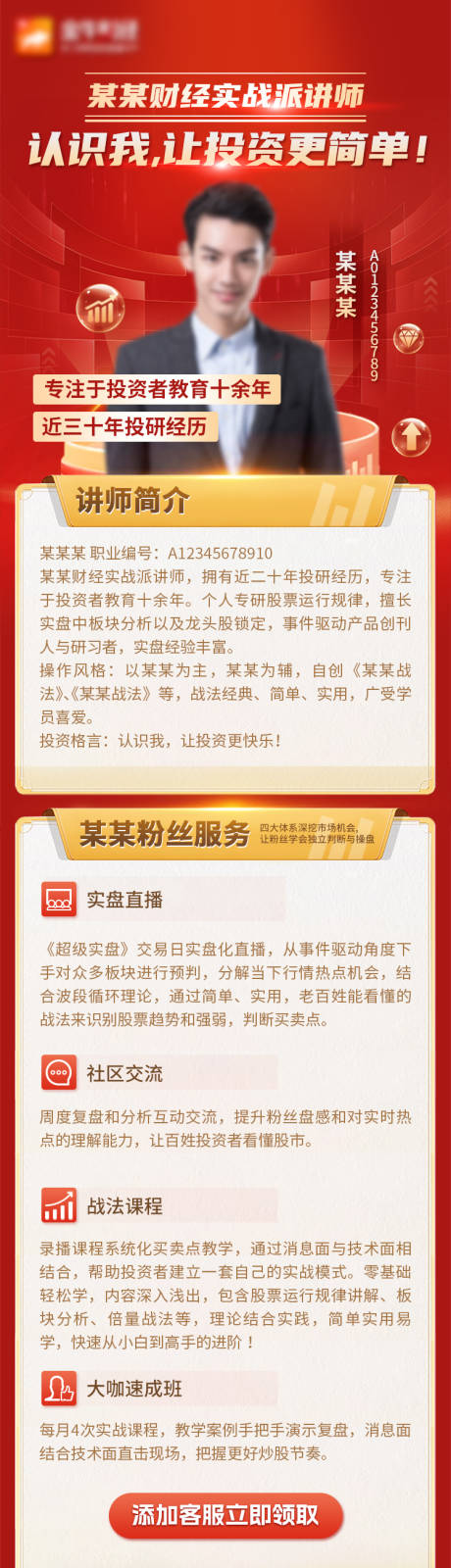 源文件下载【金融理财讲师长图】编号：20231205092657459