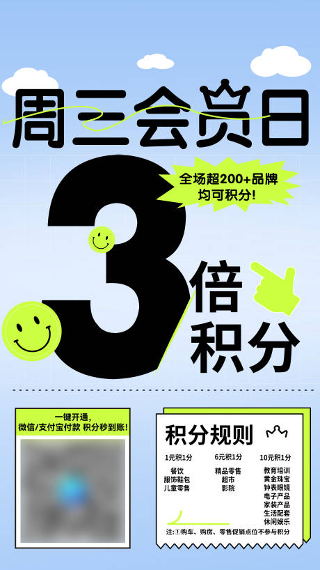 源文件下载【会员日促销海报】编号：40440021158982522