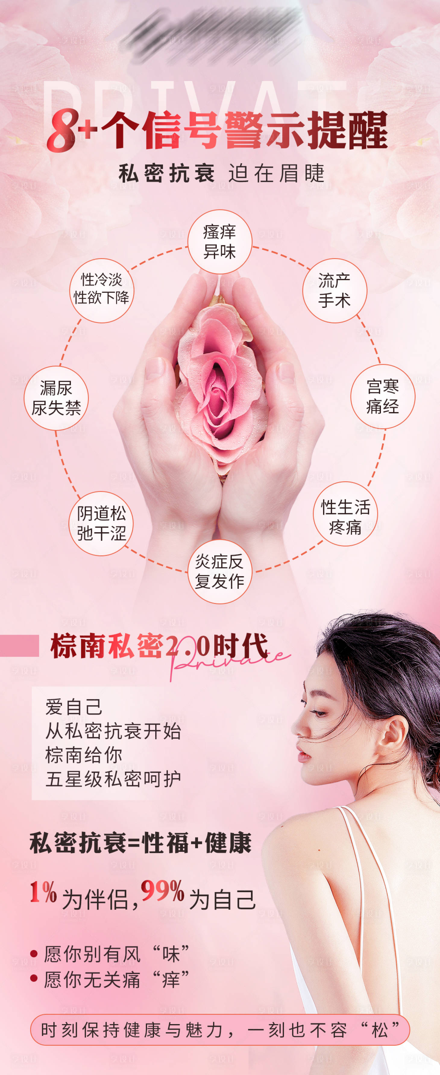 源文件下載【享設計】搜索編號：46170020854856682【私密抗衰8個警示海報】