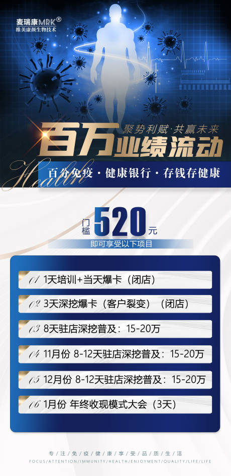 源文件下载【享设计】搜索编号：10860020975873868【免疫力产品招商蓝金海报】