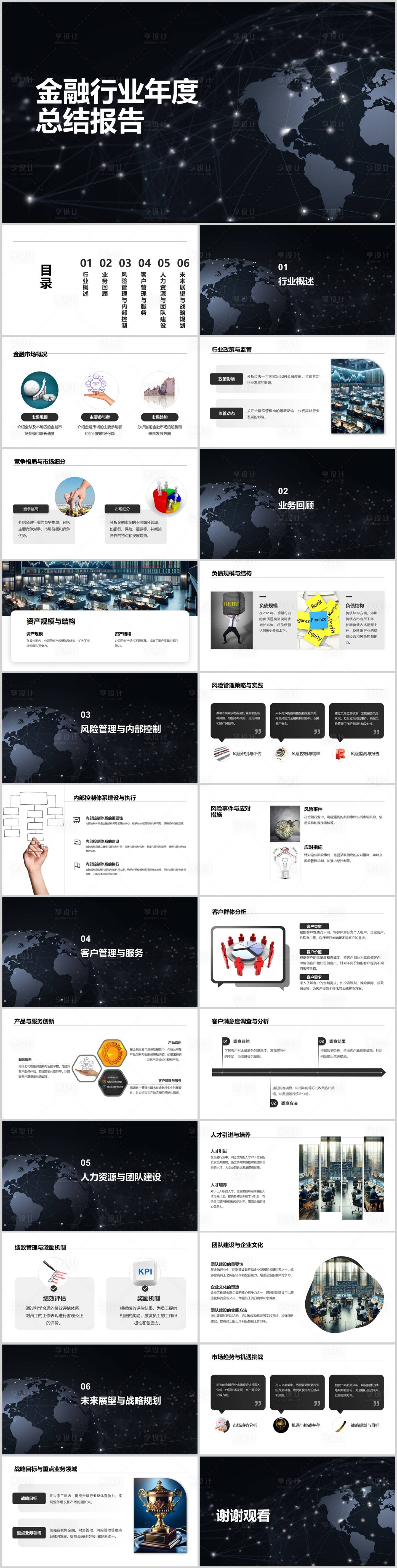 源文件下載【享設(shè)計(jì)】搜索編號(hào)：57770021673433611【金融行業(yè)年度總結(jié)報(bào)告PPT】