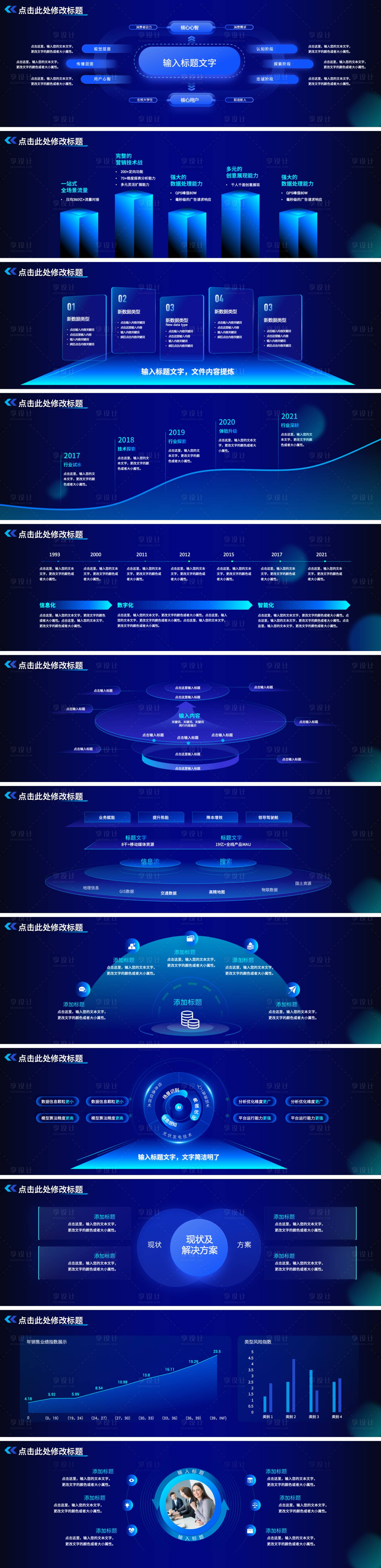 源文件下载【峰会年会图表ppt】编号：20240107145131711