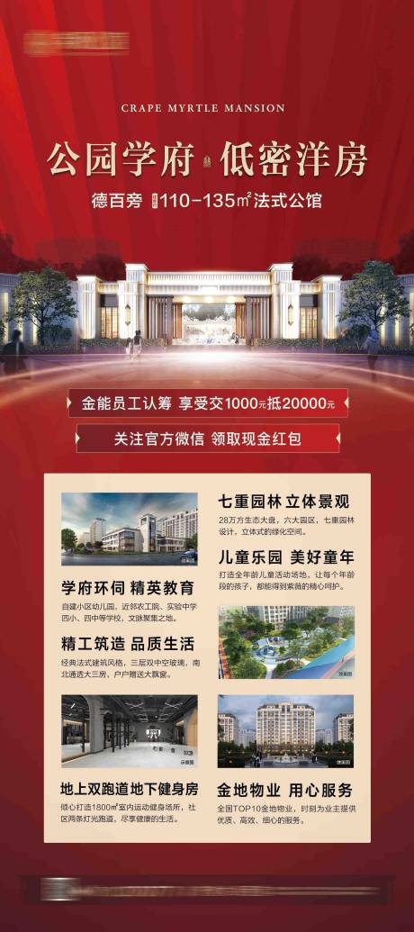 源文件下載【地產洋房展架】編號：57640021469293736
