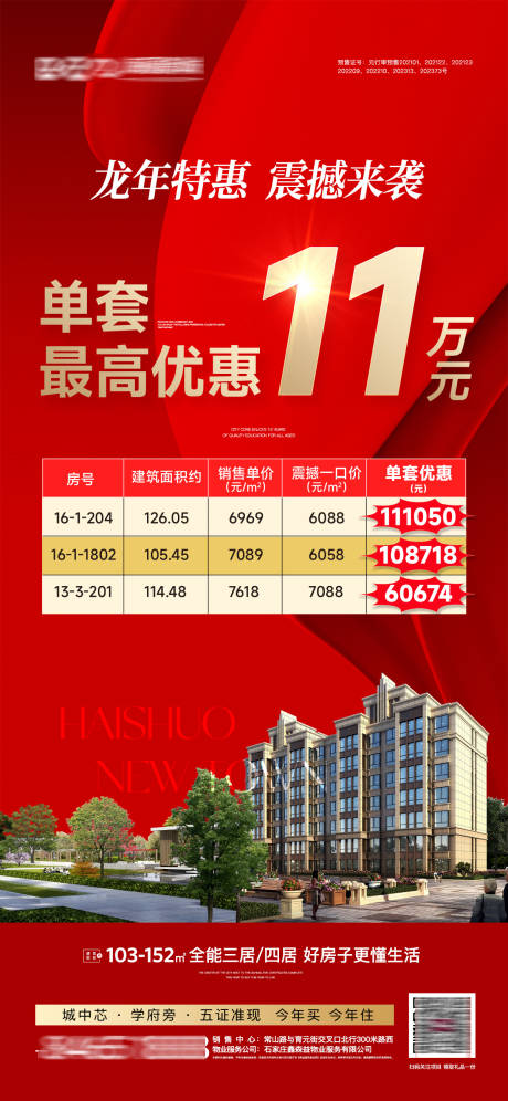 源文件下载【享设计】搜索编号：49580021760079480【地产促销特价房红金海报】