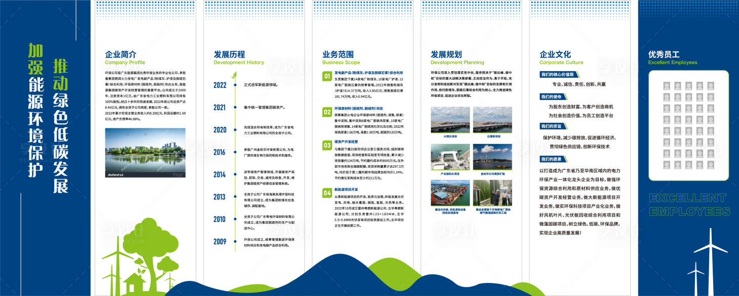 源文件下载【企业文化墙】编号：69240021593521490