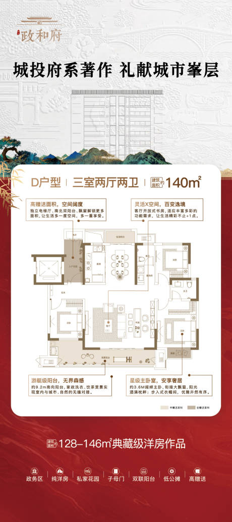 编号：20240115153940027【享设计】源文件下载-户型解析展架