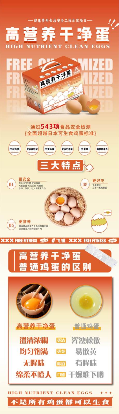 源文件下載【享設計】搜索編號：79620021704918716【農產品無菌生食雞蛋長圖詳情頁】