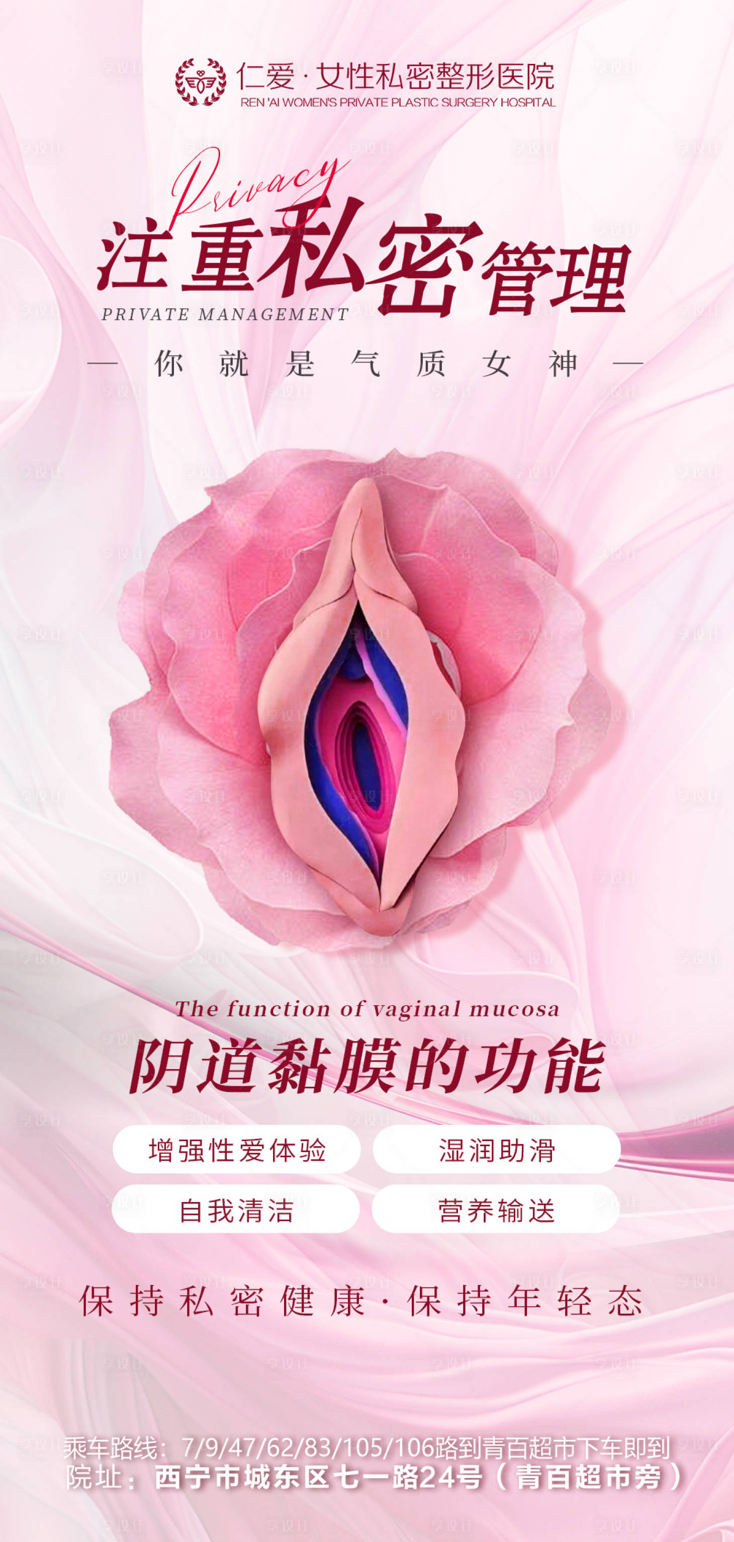 源文件下载【私密医美科普海报】编号：63060021470382114
