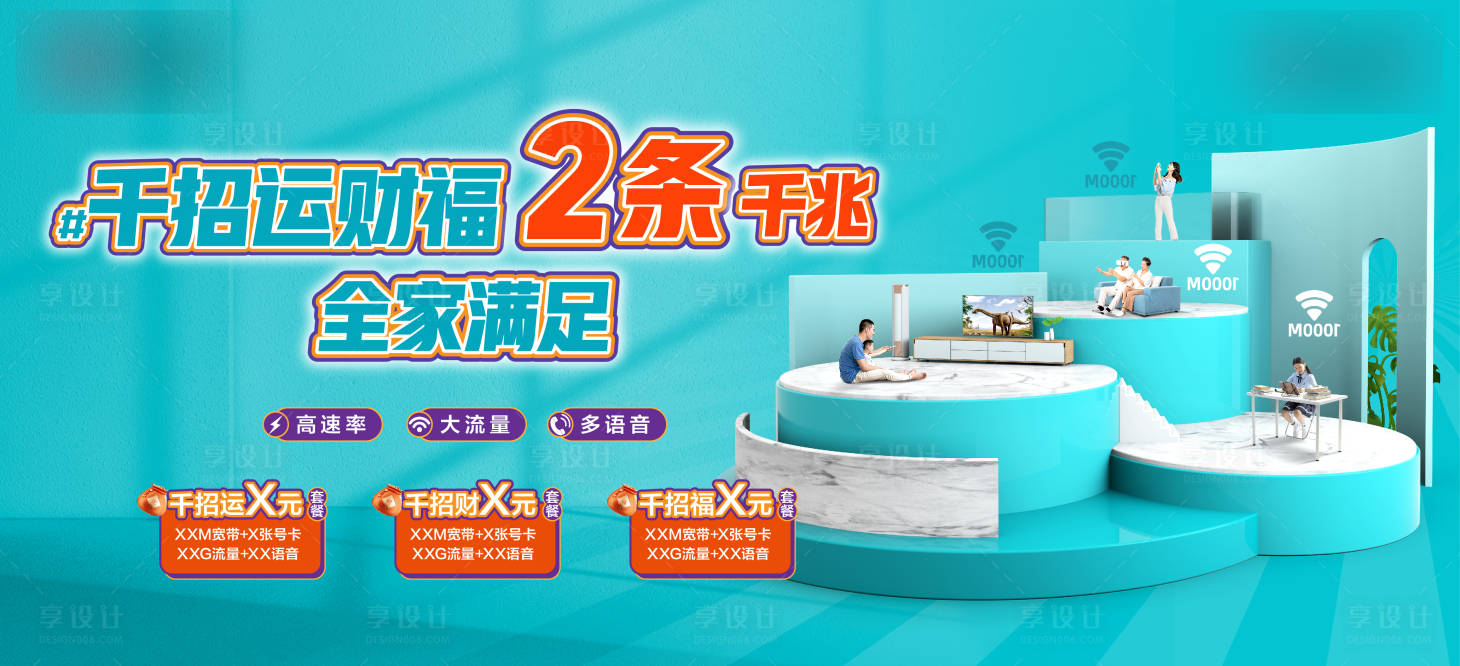 源文件下载【运营商千兆福KVbanner】编号：60990021655462397