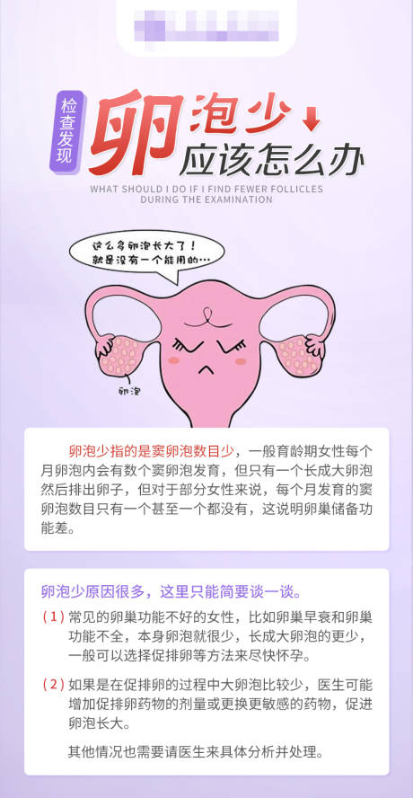 源文件下载【检查发现卵泡少应该怎么办海报】编号：45360021520498179