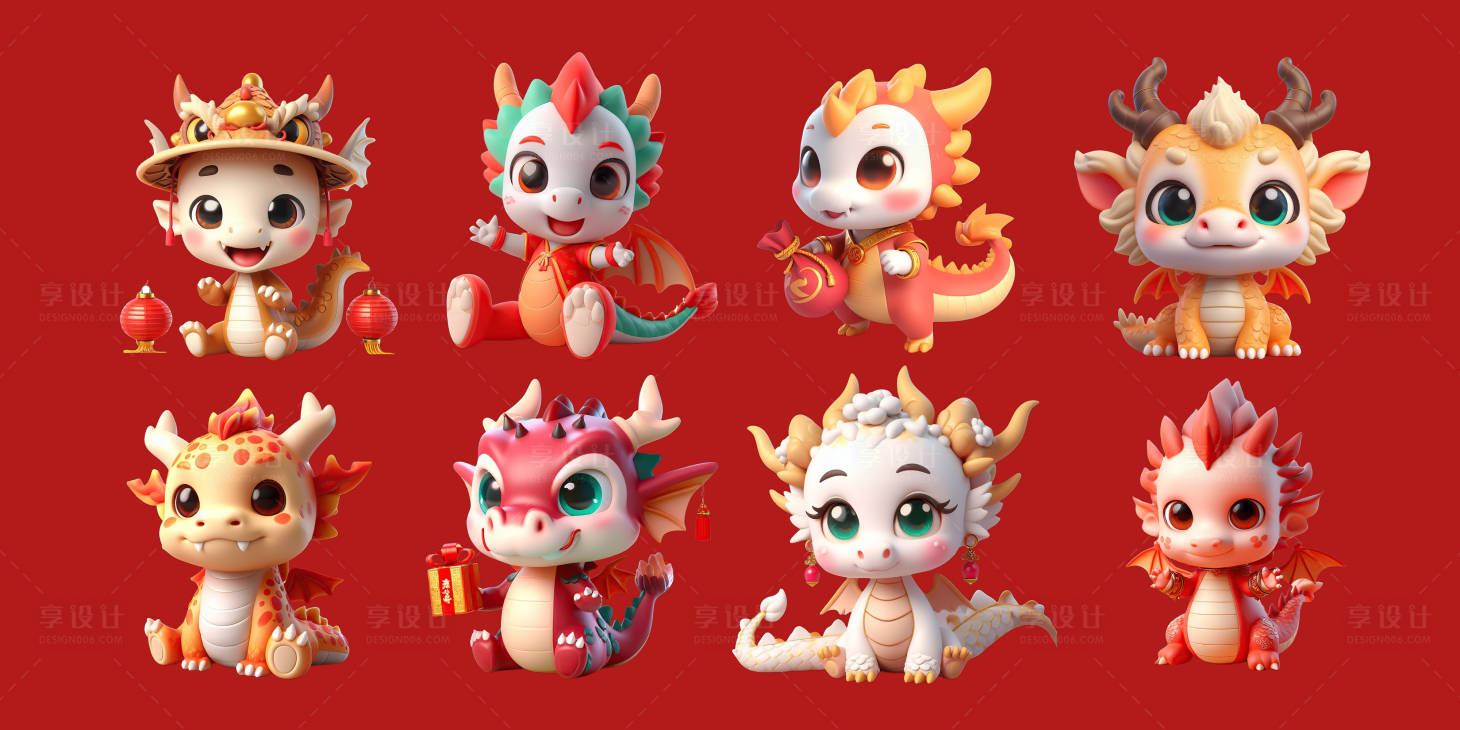 源文件下载【小龙人IP设计】编号：49940021478364720