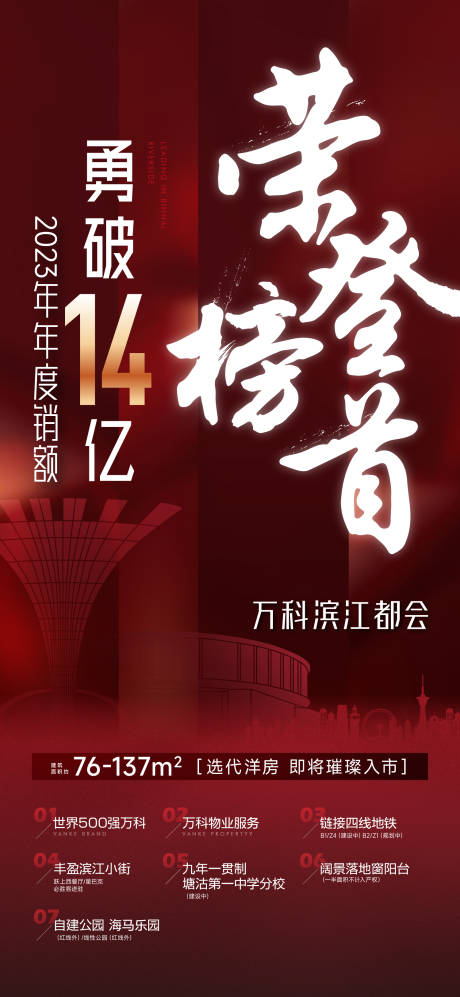 源文件下载【年终业绩喜报海报】编号：40820021389579175