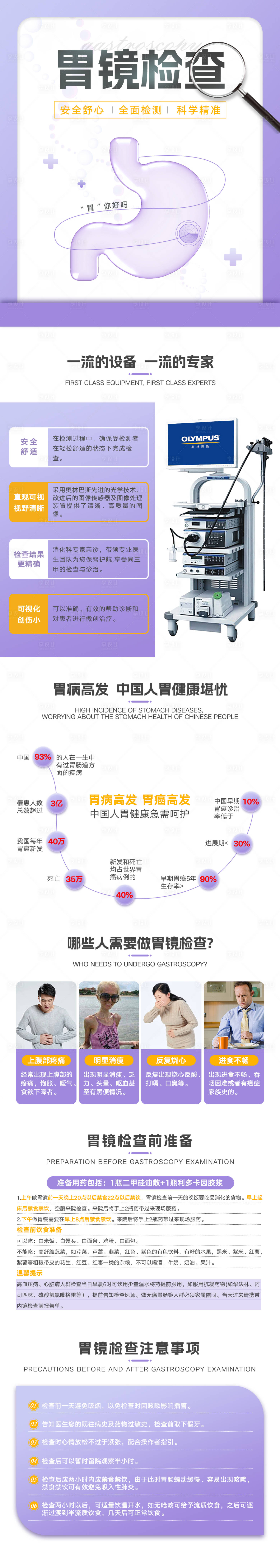 源文件下载【医疗电商普通胃镜检查详情页】编号：93860021555586606