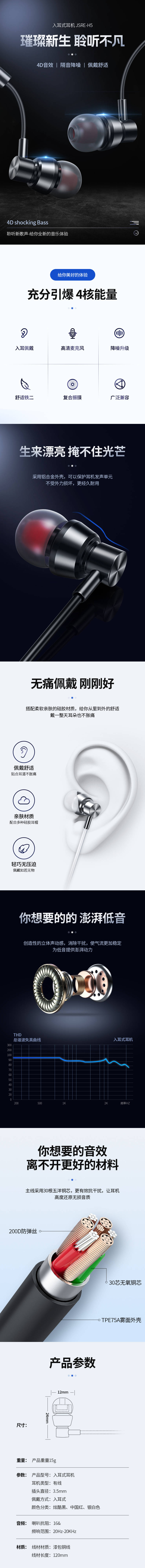 源文件下载【享设计】搜索编号：52630021559965981【耳机电商详情海报】