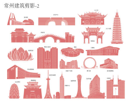 源文件下载【享设计】搜索编号：83760021682465139【常州建筑剪影】