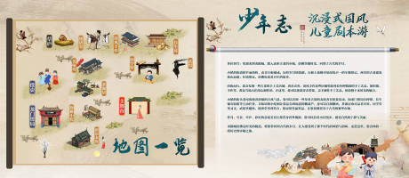 源文件下載【享設計】搜索編號：44220021311407573【劇本游打卡地圖海報展板】