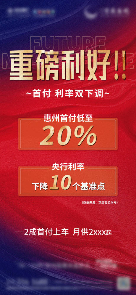 源文件下载【地产中介渠道利好大字报海报】编号：89750021330822860