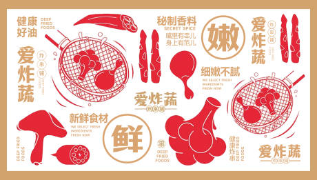 源文件下载【地产美食晚宴活动背景板】编号：21440021753126345