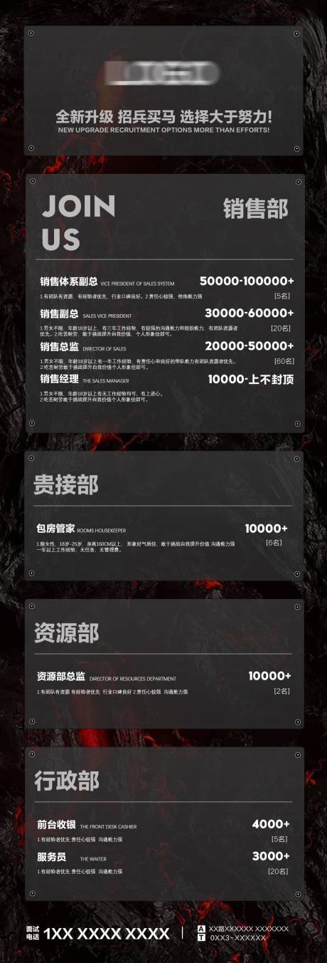源文件下载【酒吧招聘海报】编号：78060021380028718