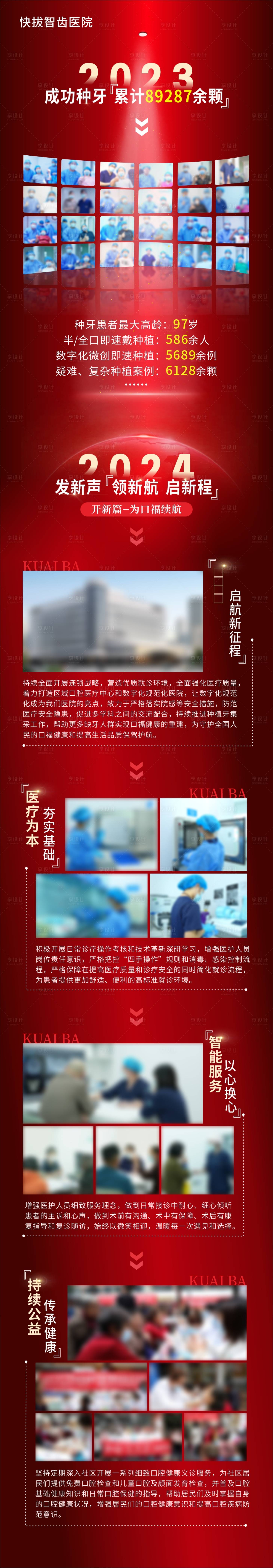 源文件下載【享設計】搜索編號：29610021510188967【口腔紅色新年宣傳長圖】