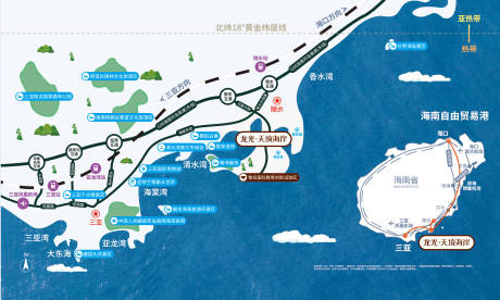 源文件下载【项目区位图海报】编号：55720021292193155