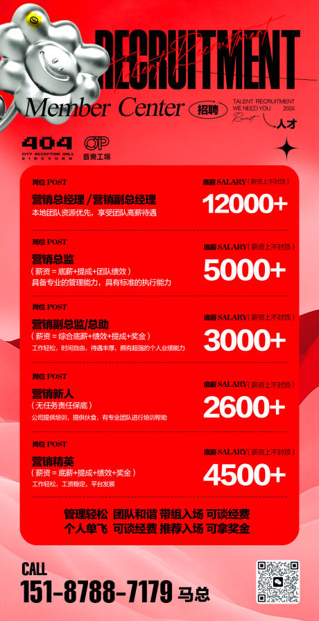 源文件下载【酒吧招聘海报】编号：93010021537074794