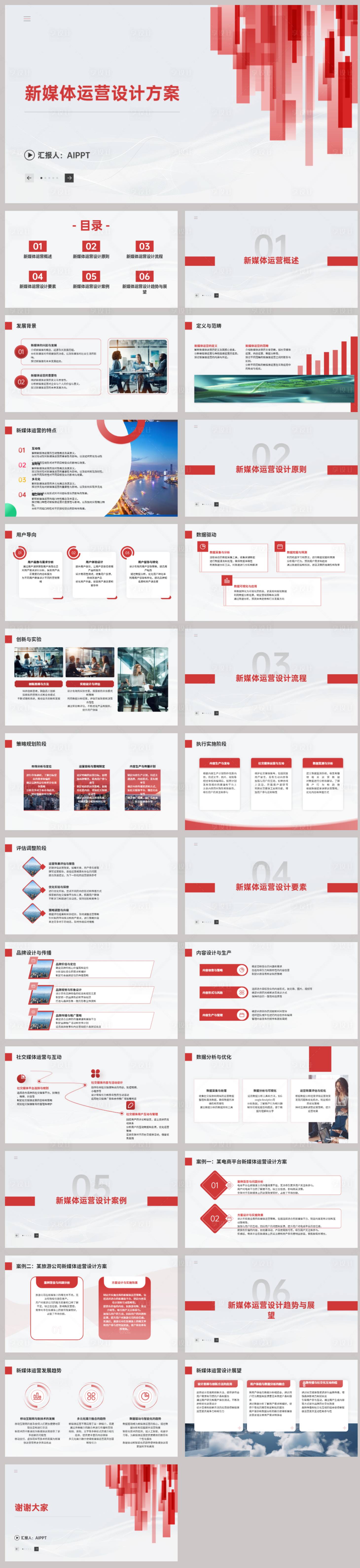 源文件下载【新媒体运营设计方案PPT】编号：42560021760908900