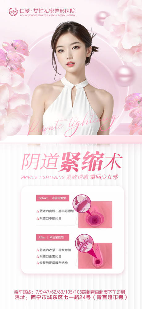 源文件下载【私密医美科普海报】编号：98650021384945787