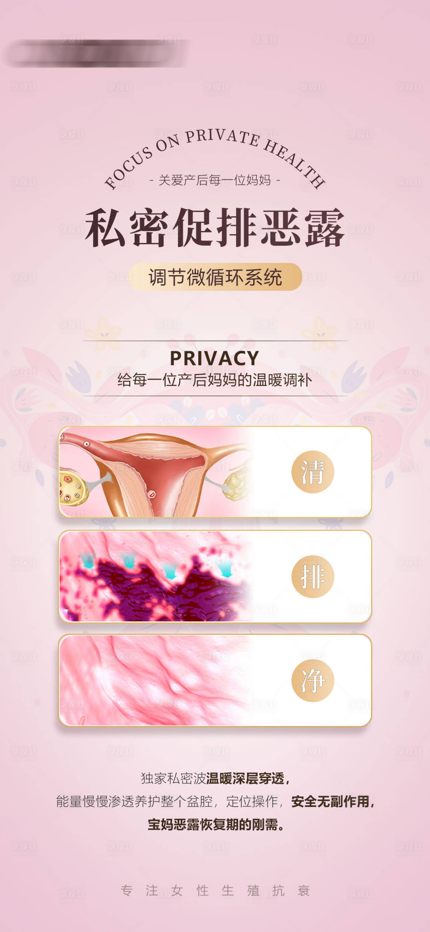 源文件下载【享设计】搜索编号：47860021571772050【医美产后修复海报】