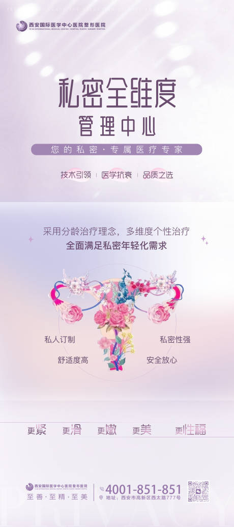 源文件下载【医美医疗整形私密管理私密抗衰展架】编号：55970021319485175