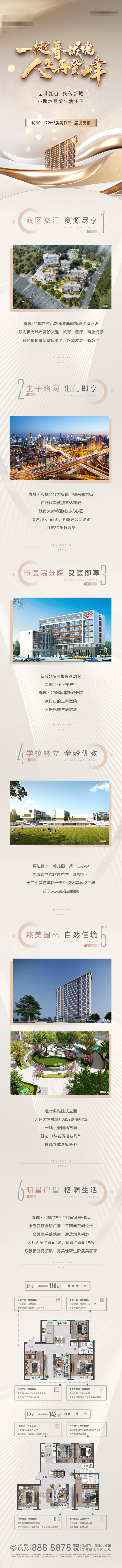 源文件下载【房地产交通医疗学区园林价值配套长图】编号：29000021385096531