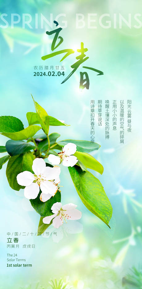 源文件下载【立春海报 】编号：42270021388908527