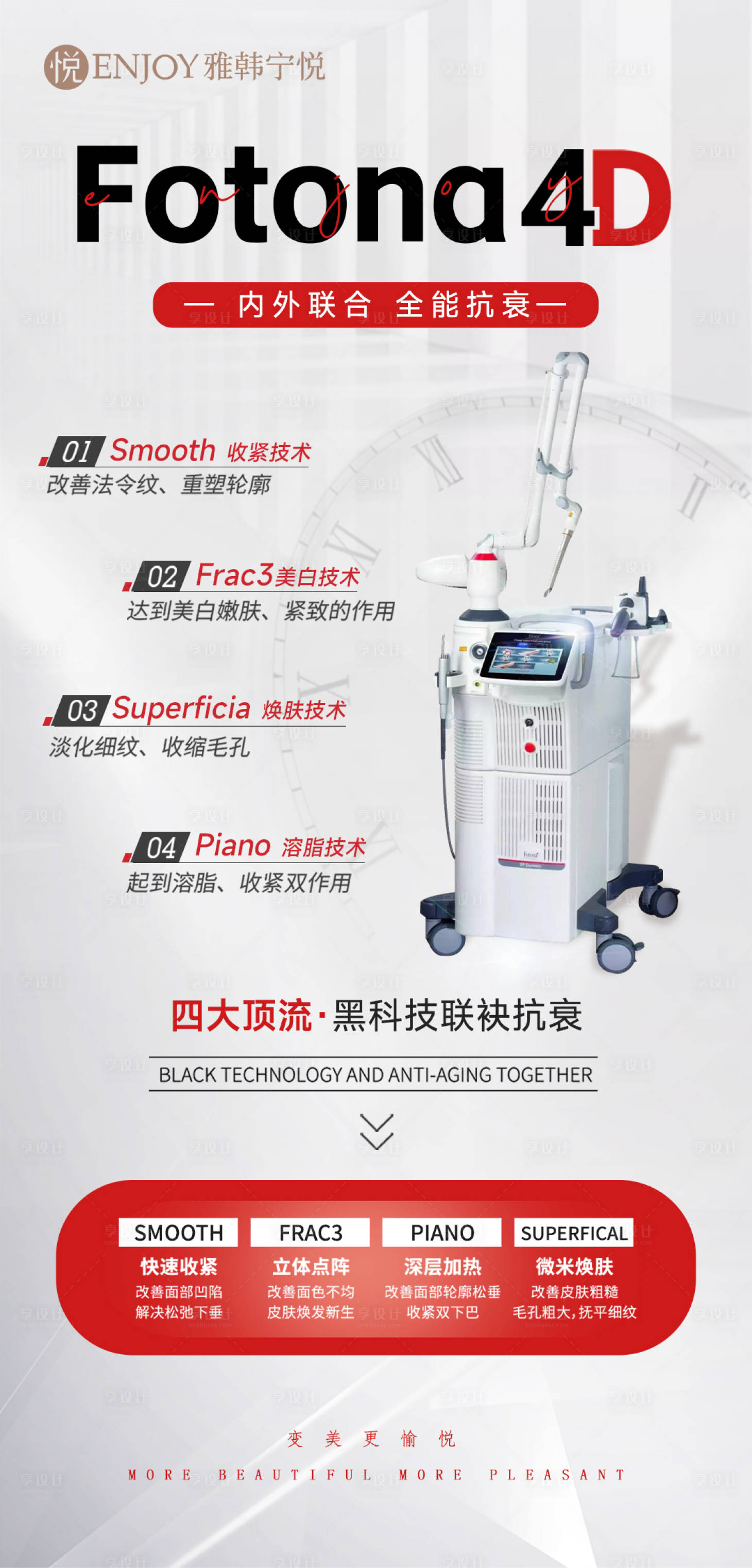 源文件下載【享設計】搜索編號：70290021764968244【醫美歐洲之星儀器海報】