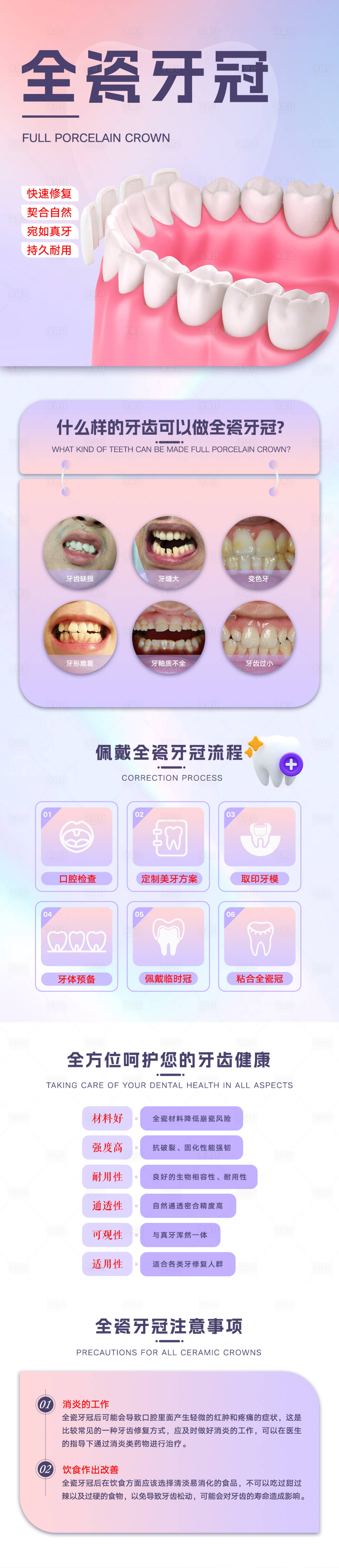 源文件下載【享設計】搜索編號：54220021766598958【電商醫療口腔科全瓷牙冠電商詳情頁】