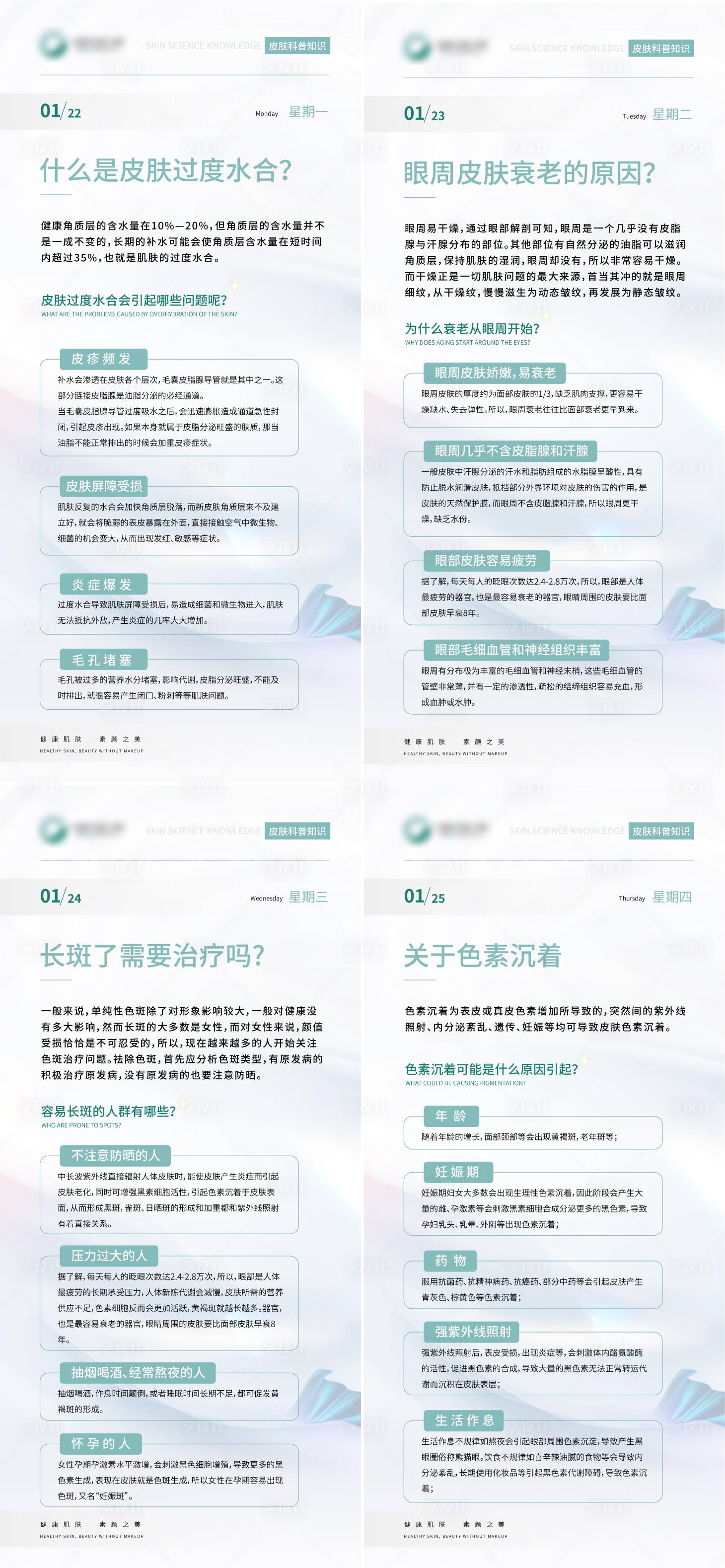 源文件下载【医美科普知识系列海报】编号：98770021516937219