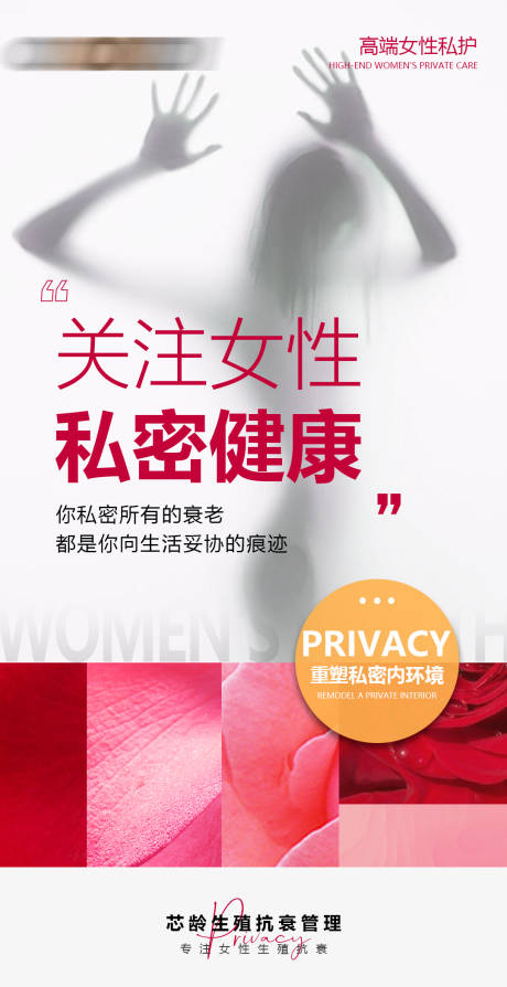 源文件下载【享设计】搜索编号：36360021570656957【医美私密产后修复科普海报】