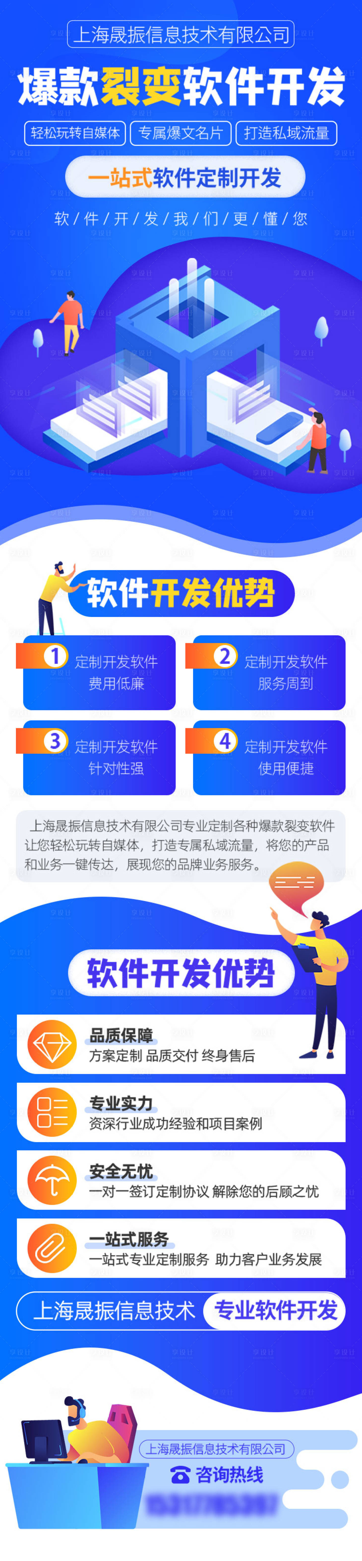 源文件下載【享設計】搜索編號：78760021810758076【軟件開發長圖】