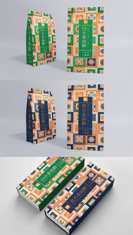 源文件下载【面粉插画包装设计】编号：63380021440176312