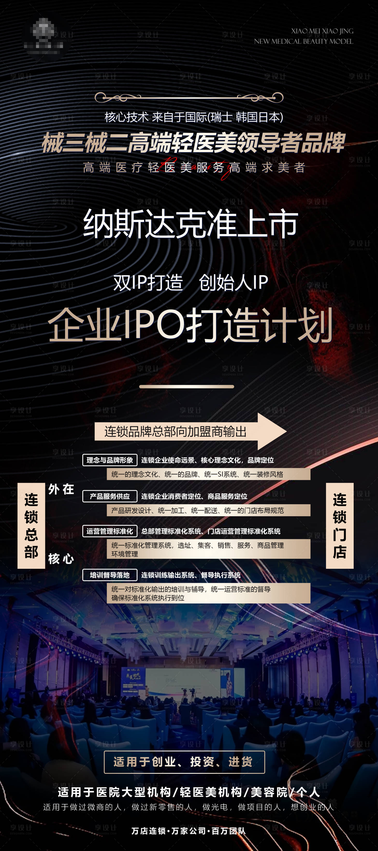 源文件下載【享設計】搜索編號：23220021518402847【醫(yī)美會議展架】