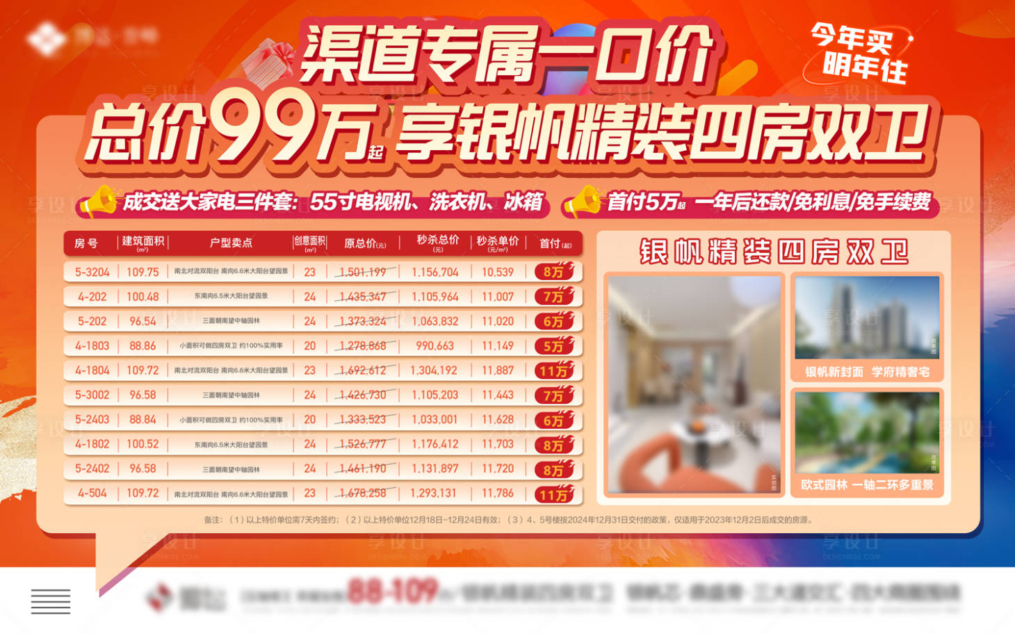 源文件下载【地产特价房展板】编号：87800021366849386