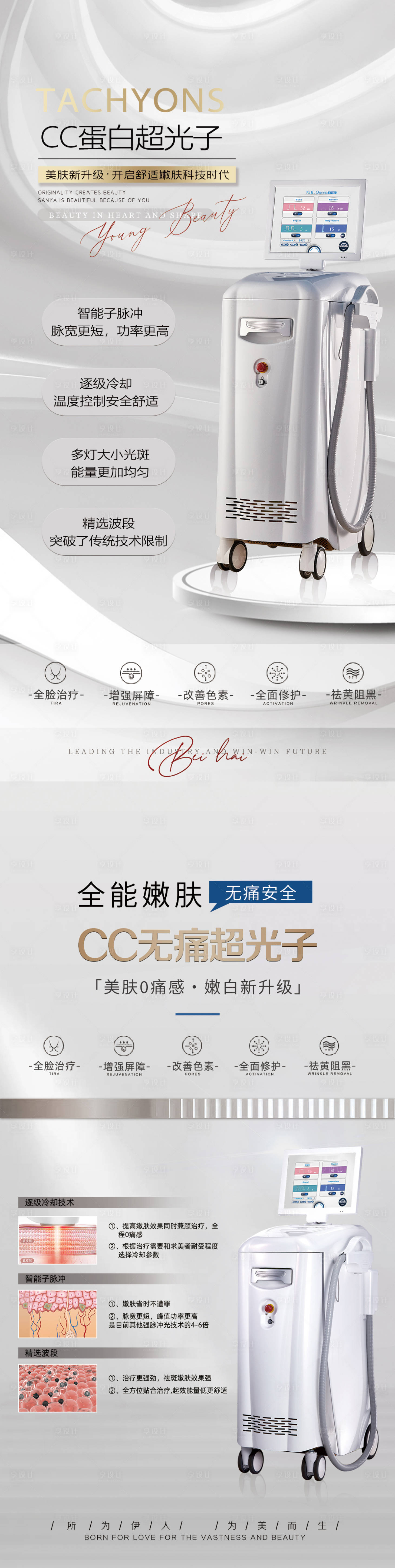 源文件下載【享設計】搜索編號：51170021471127511【醫美儀器海報】