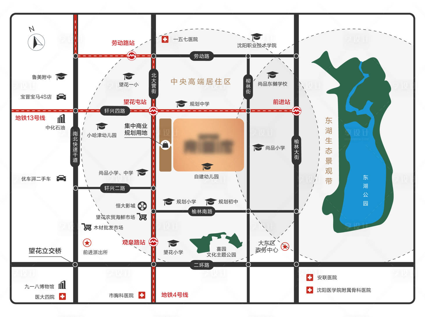 源文件下載【享設(shè)計(jì)】搜索編號(hào)：43560021708033455【房地產(chǎn)區(qū)位圖】