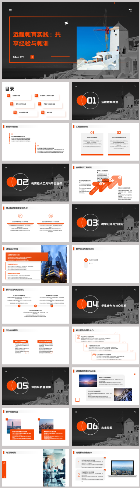 源文件下载【享设计】搜索编号：82320021784356608【远程建筑教育实践共享经验与教训PPT】