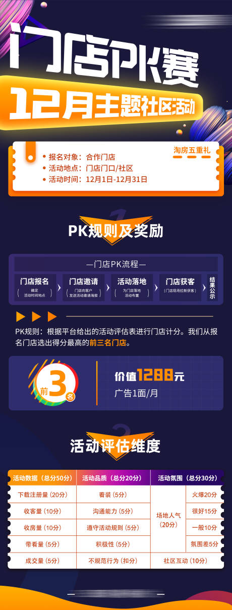 源文件下载【活动pk赛长图海报】编号：20240118130558280