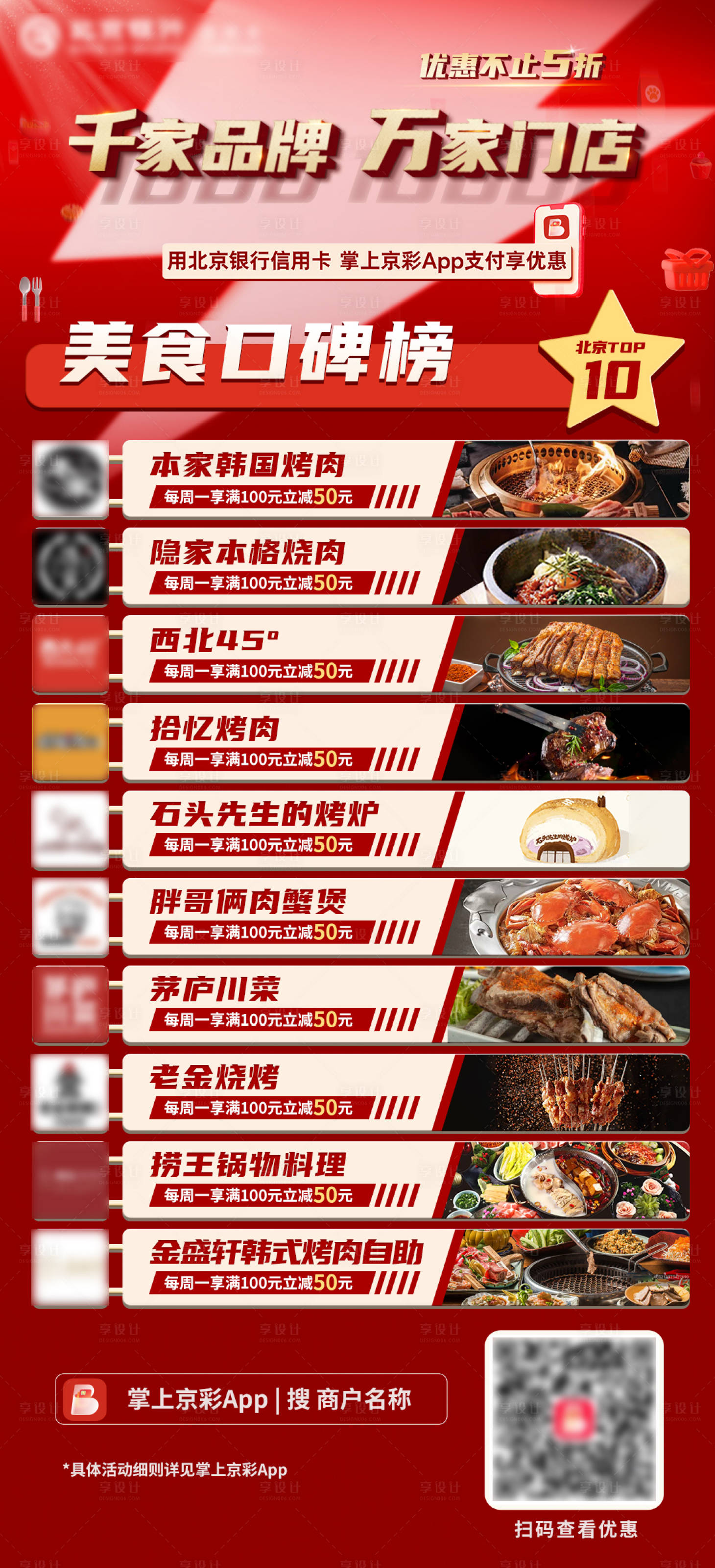 源文件下載【享設(shè)計】搜索編號：69520021285605483【美食榜單海報】