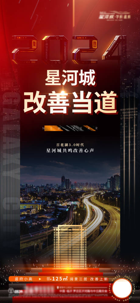 源文件下載【地產(chǎn)新年起勢(shì)海報(bào)】編號(hào)：29440021304692083