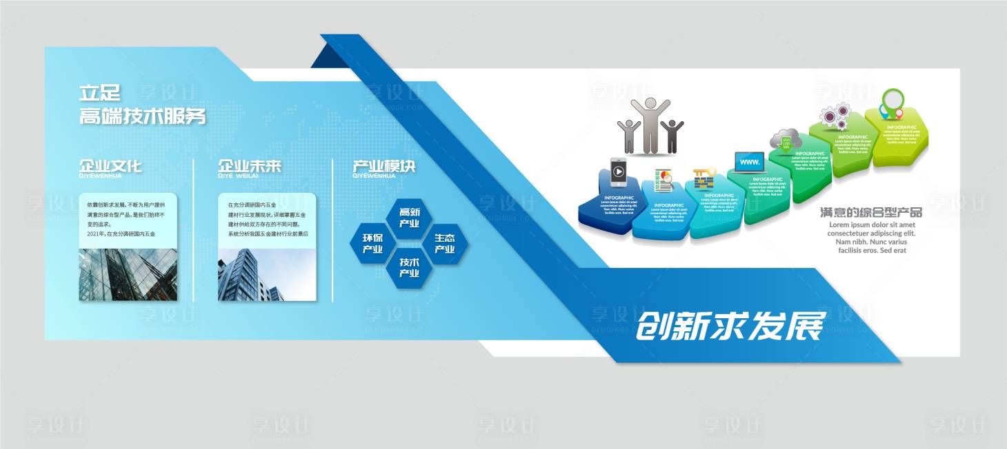 源文件下載【享設(shè)計】搜索編號：49920021340746115【企業(yè)展墻 】